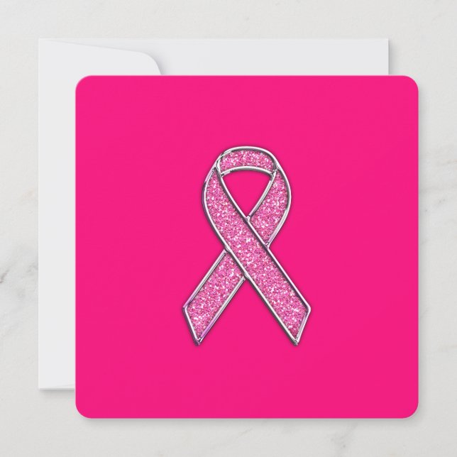 Style Chrome et Parties scintillant Pink Ribbon Se (Devant)