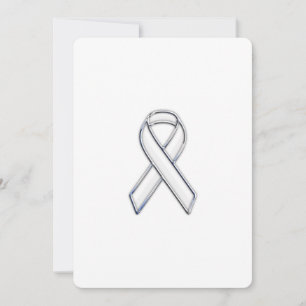 Style Chrome White Ribbon Sensibilisation