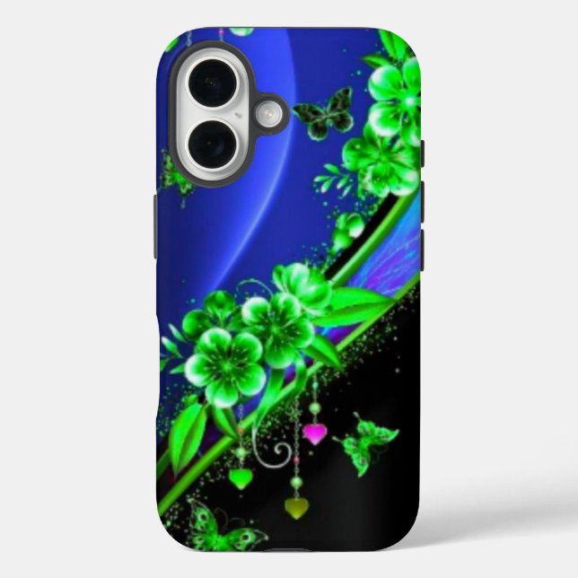 Style : Coque-Mate Tough Apple iPhone 16 Coque Sim (Verso)