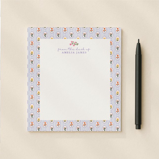 Style cottage, Du bureau du Bloc-notes fleuri (Créateur téléchargé)