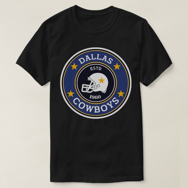 Style Dallas Cowboys TShirt (Design devant)