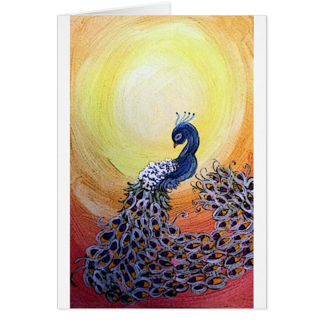 style de bande dessinée de paon (Devant)