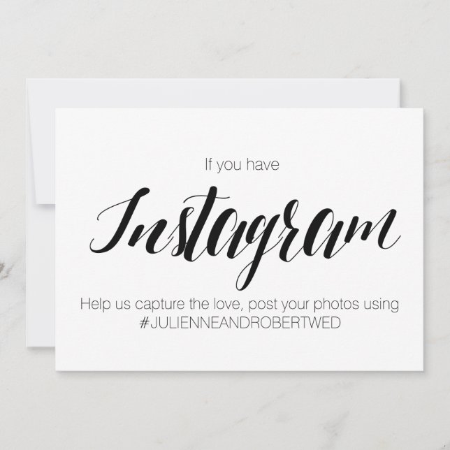 Style de calligraphie « Hashtag Instagram » pour p (Devant)