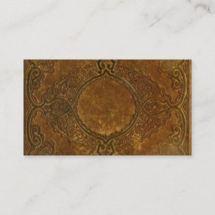 style de cru de modèle de carte de visite