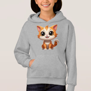 Style de dessin animé de chat orange mignon - 8973