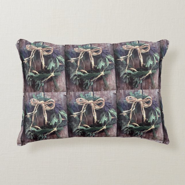 **STYLE DE PAYS CHRISTMAS WREATH** COUSSIN (Devant)