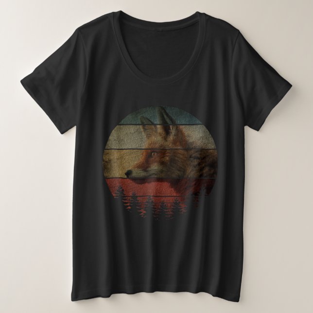 STYLE DE PEINTURE VINTAGE RENARD (Design devant)