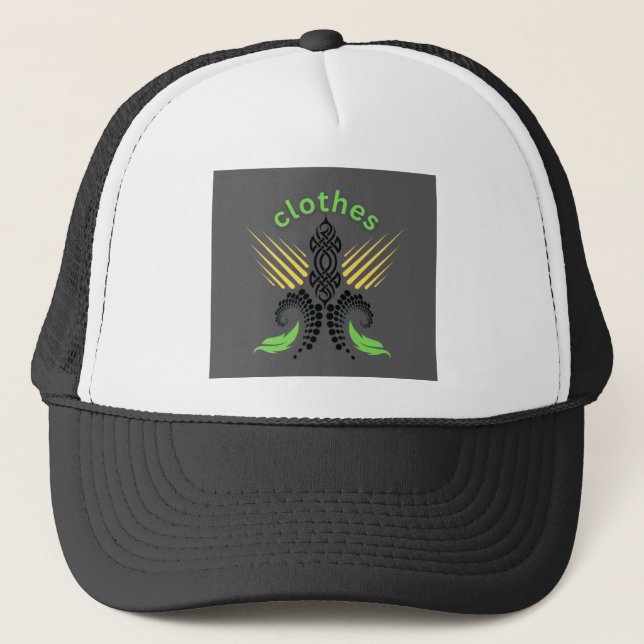 "Style de signature : Casquette d'impression de lo (Devant)