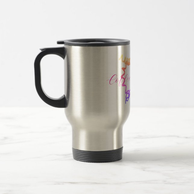 STYLE DE STYLE TUMBLER DE MUG THERMAL DE VOYAGE (Gauche)