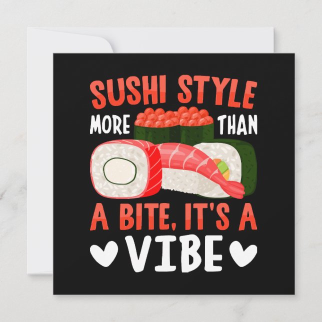 Style de sushi plus qu'une bouchée (Devant)