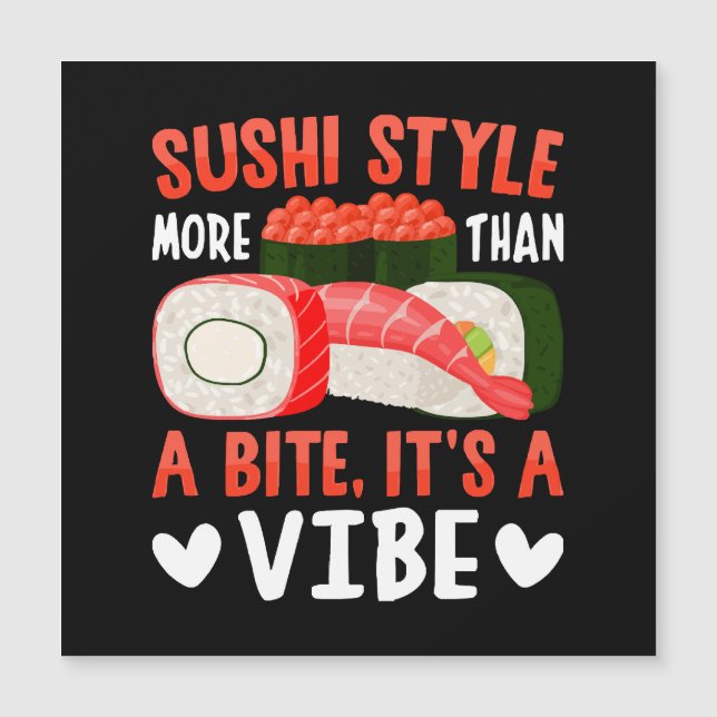 Style de sushi plus qu'une bouchée (Devant)