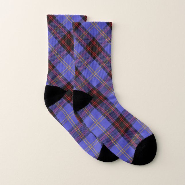 Style écossais Clan Rutherford Tartan Plaid (Paire)