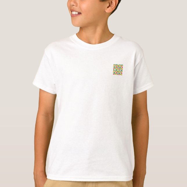 STYLE ET DESIGN DU T-shirt GARÇON (Devant)