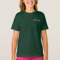 Style et soin Profond Forêt Couleur Fille T-shirt