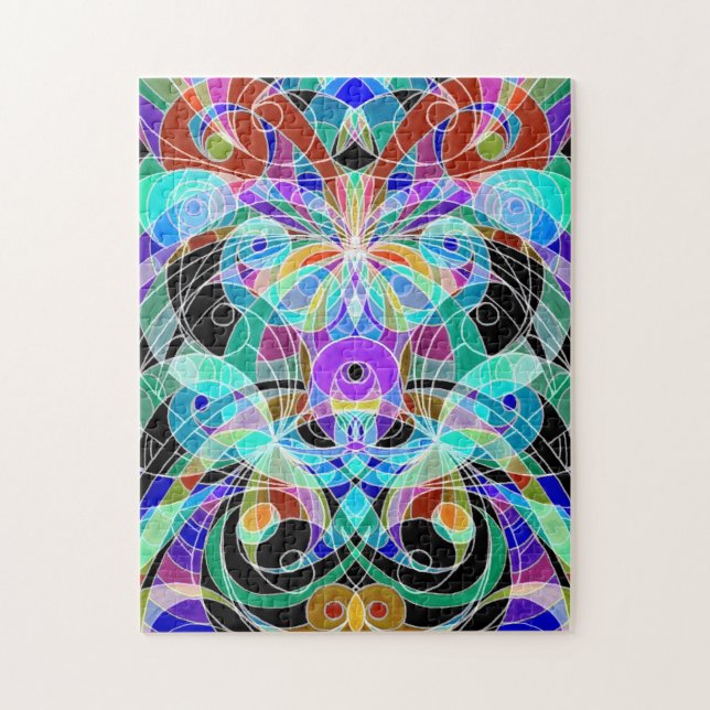 Style ethnique de puzzle (Vertical)