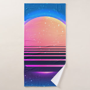 Style géométrique rétro vintage des années 80 ou 9