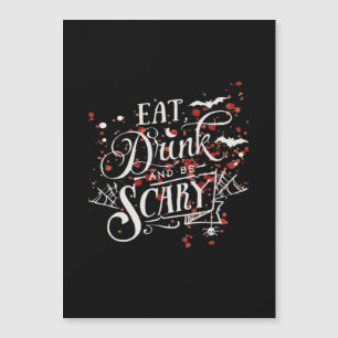 Style graphique d'Halloween sauvage et effrayant