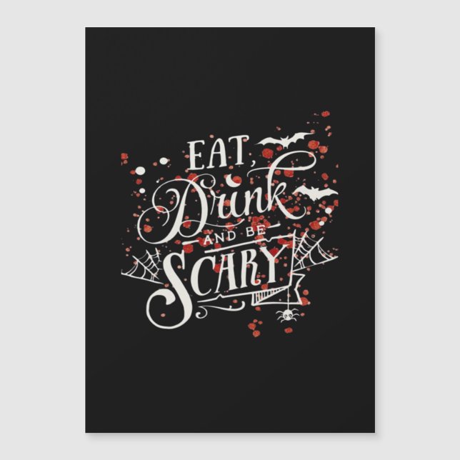 Style graphique d'Halloween sauvage et effrayant (Devant)