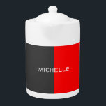 Style gris rouge minimaliste moderne Ajouter un no<br><div class="desc">Design attrayant,  simple et élégant. Vous pouvez modifier les polices,  les couleurs,  le fond avec l'outil facile à utiliser.</div>