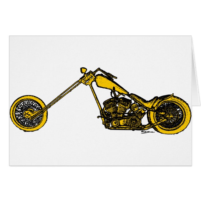 Style jaune de couperet (Devant horizontal)