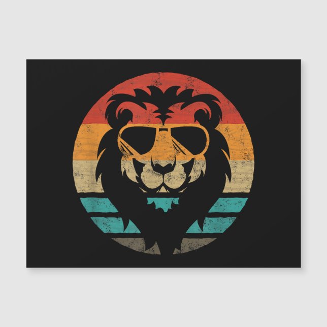 Style Lion Retro Vintage (Devant)
