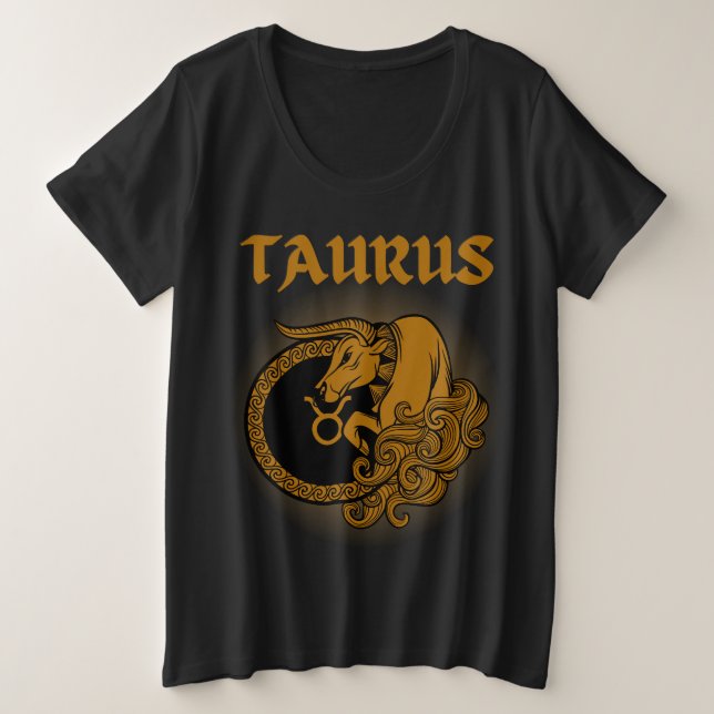 Style médiéval Zodiac Taurus (Design devant)