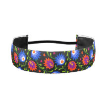 Style mexicain coloré motif floral élégant gras