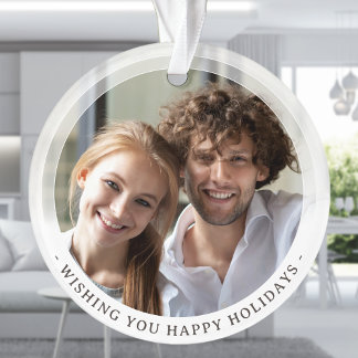 Style minimaliste moderne double face deux photo p