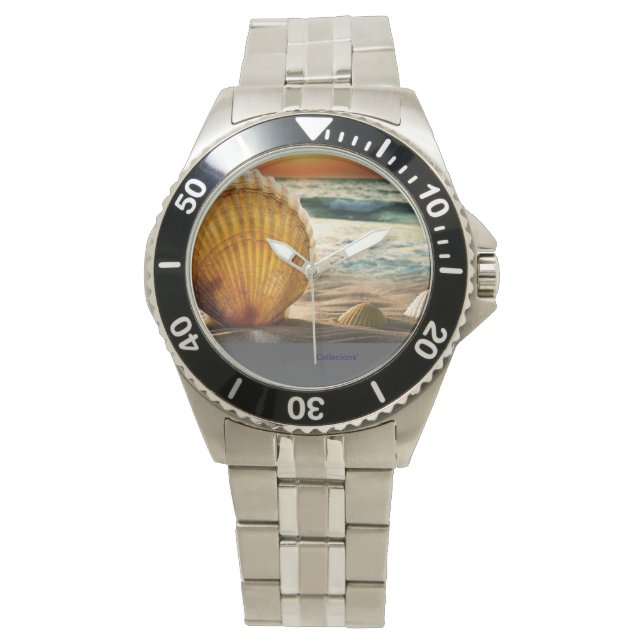    Style : Montre eWatch en acier inoxydable pour  (devant)