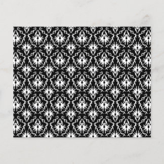 Style noir et blanc Damask Pattern.