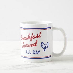 Style réglé de rétro de café de tasse tasse de