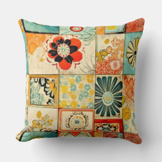 Style rétro Coussin sans couture