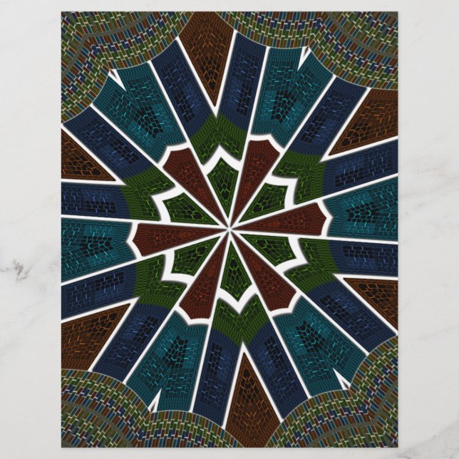 Style Sari tendance : Design Motif Abstrait modern (Devant)