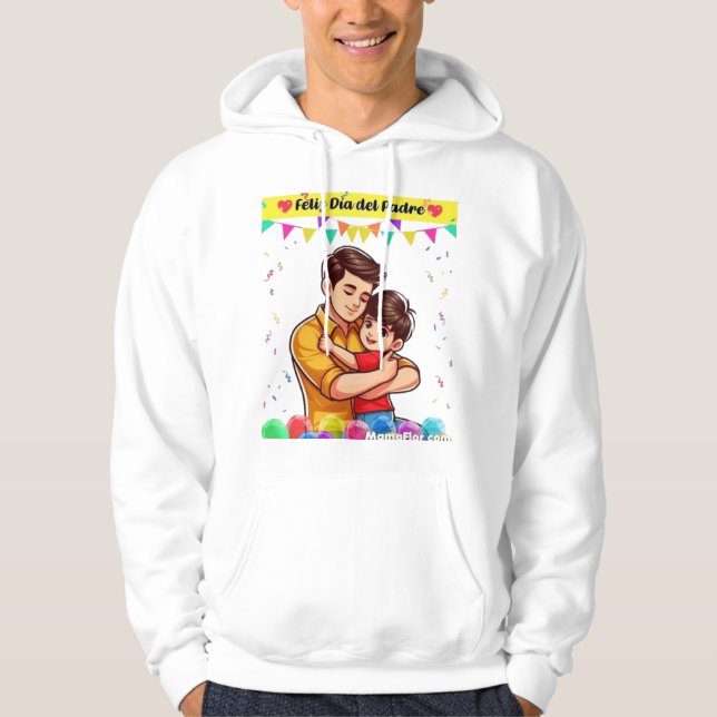 Style : Sweat à capuche basic pour hommes Profitez (Devant)
