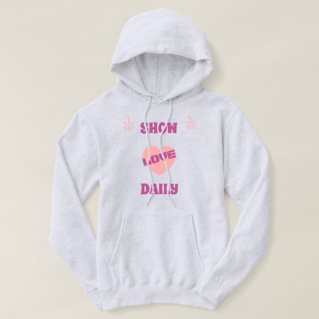  Style : Sweat à capuche pour adulte (Ash Vivid)  (Design devant)