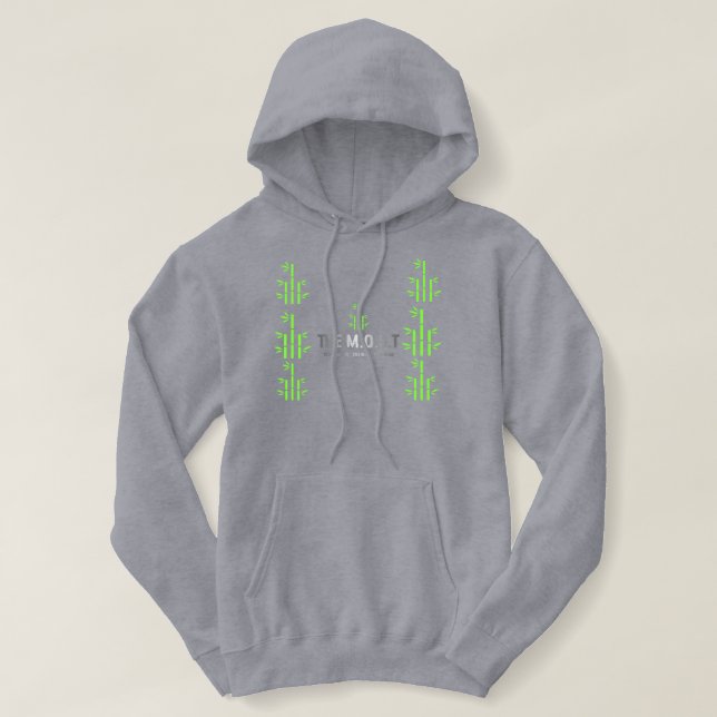 Style : Sweat à capuche pour adultes (gris vif)  (Design devant)