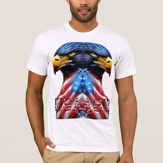 Style : T-Shirt à manches courtes en jersey Bella+ (Devant)