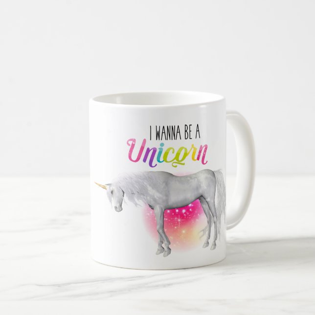 Style : unicorn Classic Mug (Devant droit)