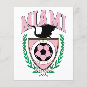 Style Varsity de football de Miami