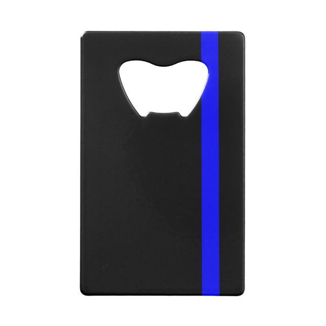 Style vertical Symbolique Ligne Bleue Mince (Dos)