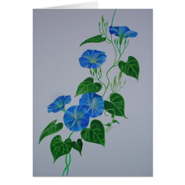 Style victorien Matin Glory Vine Fleur sauvage (Devant)