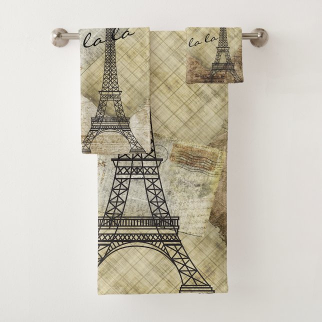 Style vintage classique Paris - Rose rouge (En situation)