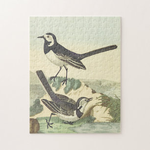 Style vintage, Deux Oiseaux Puzzle