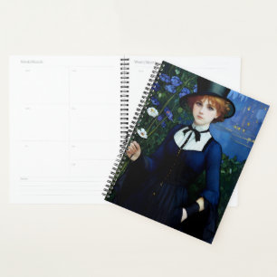 Style vintage Joli sombre Academy Portrait fille