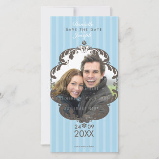 STYLISH ENREGISTRER LA CARTE DE DATE :: luxueux de