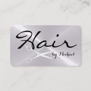 Styliste de cheveux Rendez-vous en métal en acier