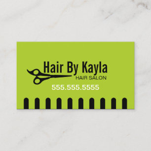 Styliste de salon de coiffure avec Rendez-vous ver