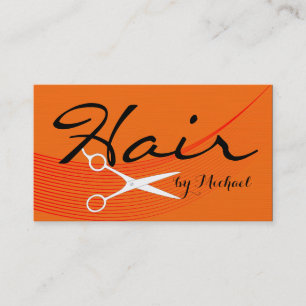 Styliste des cheveux solides orange Rendez-vous #4