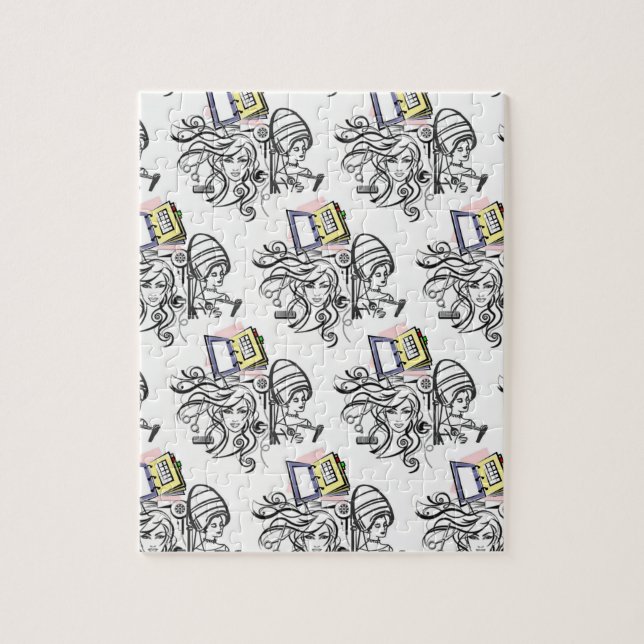 Styliste Jigsaw Puzzle (Vertical)