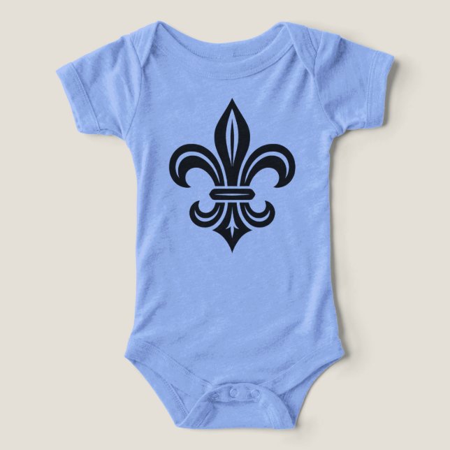"Stylized Fleur-de-lis" T-Shirt (Design Recto)